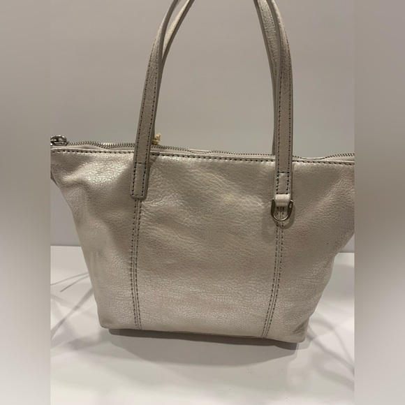 Hobo Kingston Mini Tote Bag Color Silver - Picture 2 of 12